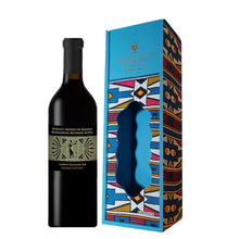 Load image into Gallery viewer, Wine and Handmade Royal Wine Bottle Holders with Ndebele Print