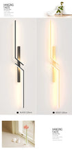 Load image into Gallery viewer, LED Wall Lamp Modern Minimalist Strip Wall Decor Lights