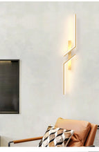 Load image into Gallery viewer, LED Wall Lamp Modern Minimalist Strip Wall Decor Lights