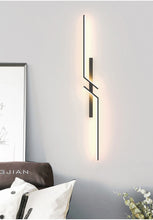 Load image into Gallery viewer, LED Wall Lamp Modern Minimalist Strip Wall Decor Lights