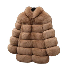 Load image into Gallery viewer, Winter Faux Fur Coats