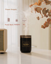 Load image into Gallery viewer, LED Candle Ultrasonic Cool Mist Essential Oil Diffuser