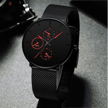 Load image into Gallery viewer, Men's Ultra Thin Stainless Steel Watches