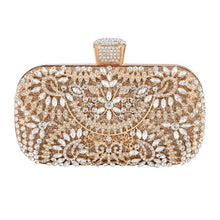 Load image into Gallery viewer, Diamond Evening Clutch Bag