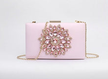 Load image into Gallery viewer, Crystal Clutch Bag