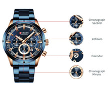 Load image into Gallery viewer, Waterproof Luxury Men's Wristwatches