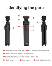 Load image into Gallery viewer, Handheld Selfie Tripod