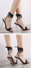 Load image into Gallery viewer, Weave High Heels Sandals