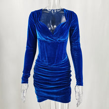 Load image into Gallery viewer, Sexy Velvet Dress