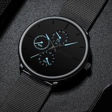 Load image into Gallery viewer, Men's Ultra Thin Stainless Steel Watches