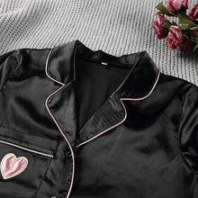 Load image into Gallery viewer, Satin Sleepwear Winter Pajamas