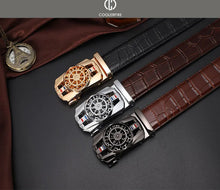 Load image into Gallery viewer, Men Genuine Luxury Leather Belt
