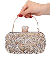 Load image into Gallery viewer, Diamond Evening Clutch Bag