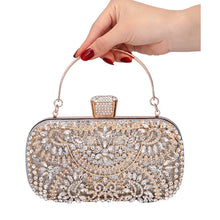 Load image into Gallery viewer, Diamond Evening Clutch Bag