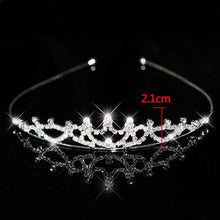 Load image into Gallery viewer, Princess Crystal Tiaras & Crowns
