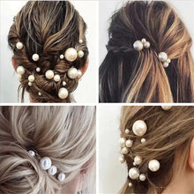 Load image into Gallery viewer, Pearl Hairpins
