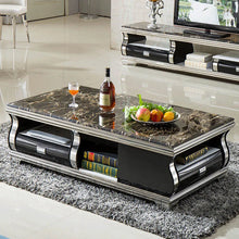 Load image into Gallery viewer, Modern Marble TV Stand