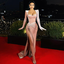 Load image into Gallery viewer, Elegant Long Evening Gown