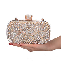 Load image into Gallery viewer, Diamond Evening Clutch Bag
