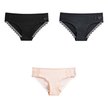 Load image into Gallery viewer, 3-Pcs Cotton Women's Panties