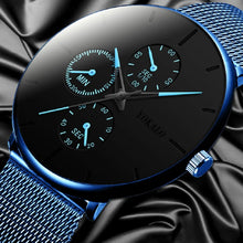 Load image into Gallery viewer, Men's Ultra Thin Stainless Steel Watches