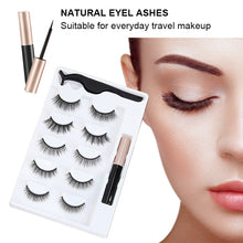 Load image into Gallery viewer, 10 Pairs False Magnetic Eyelashes