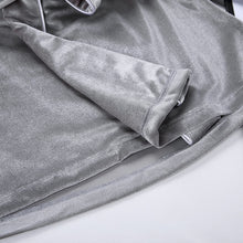 Load image into Gallery viewer, Warm Long Sleeve Velvet Pajamas