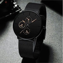 Load image into Gallery viewer, Men's Ultra Thin Stainless Steel Watches
