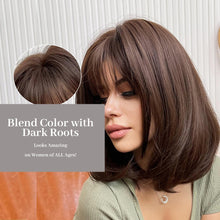 Load image into Gallery viewer, Bob Wigs with Bangs
