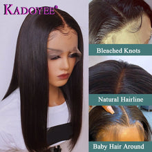 Load image into Gallery viewer, Brazilian Straight Colored Human Hair Wig