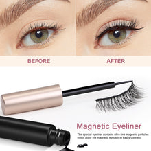 Load image into Gallery viewer, 10 Pairs False Magnetic Eyelashes