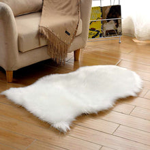 Load image into Gallery viewer, Soft Artificial Sheepskin Rug Chair Cover
