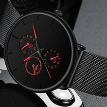 Load image into Gallery viewer, Men's Ultra Thin Stainless Steel Watches