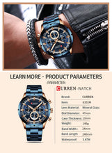 Load image into Gallery viewer, Waterproof Luxury Men's Wristwatches