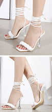 Load image into Gallery viewer, Weave High Heels Sandals