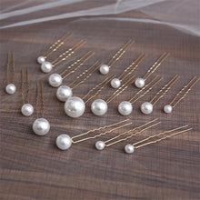 Load image into Gallery viewer, Pearl Hairpins