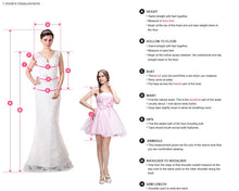 Load image into Gallery viewer, Long Sleeves With Feathers Lace Prom Dresses