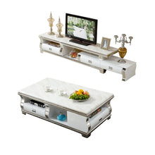 Load image into Gallery viewer, Modern Marble TV Stand
