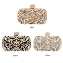 Load image into Gallery viewer, Diamond Evening Clutch Bag