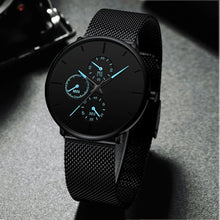 Load image into Gallery viewer, Men's Ultra Thin Stainless Steel Watches
