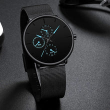 Load image into Gallery viewer, Men's Ultra Thin Stainless Steel Watches
