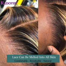 Load image into Gallery viewer, Brazilian Straight Colored Human Hair Wig