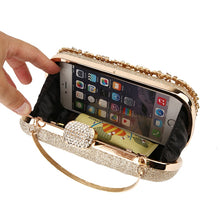 Load image into Gallery viewer, Diamond Evening Clutch Bag