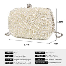 Load image into Gallery viewer, Pearl Clutch Bags