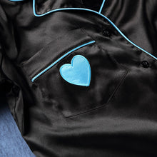 Load image into Gallery viewer, Satin Sleepwear Winter Pajamas