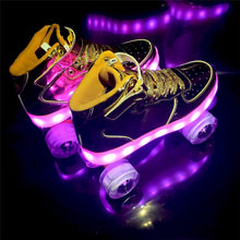 Load image into Gallery viewer, New Style Luminous 4-Wheel Roller Skates