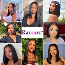 Load image into Gallery viewer, Brazilian Straight Colored Human Hair Wig