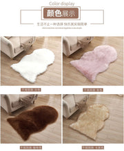 Load image into Gallery viewer, Soft Artificial Sheepskin Rug Chair Cover