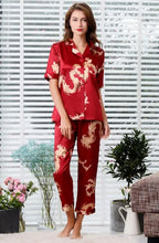 Load image into Gallery viewer, Couple Silk Satin Pajamas