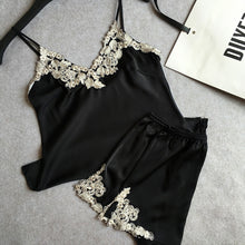 Load image into Gallery viewer, Silk Satin Pajama Set